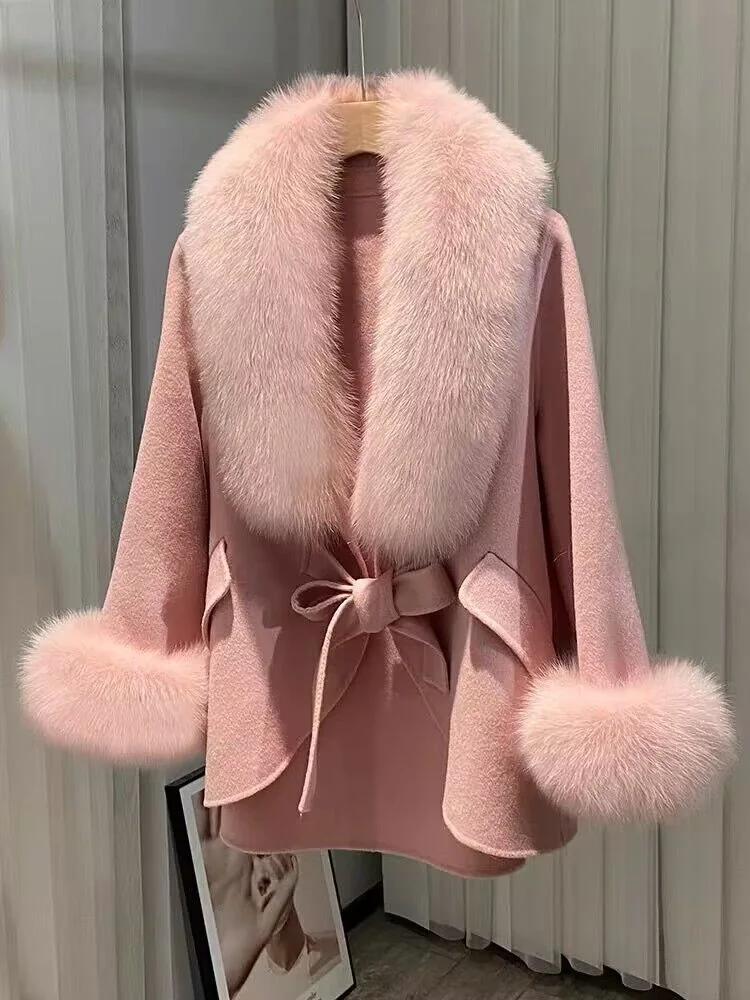 Pink belted-coat front reference